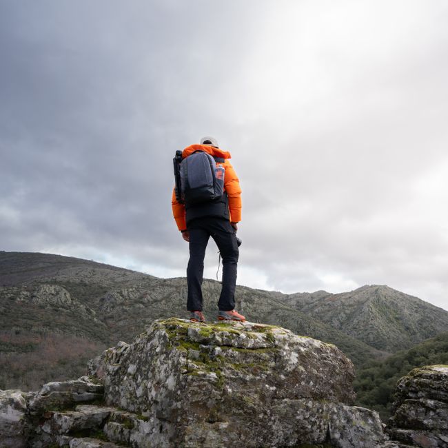 Fjordwerk Tagestour 22 Wanderrucksack Orange