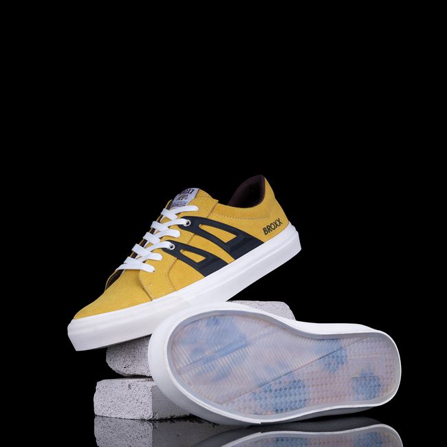 Velox Regen Kids Kinder-Sneaker wasserdicht Gelb
