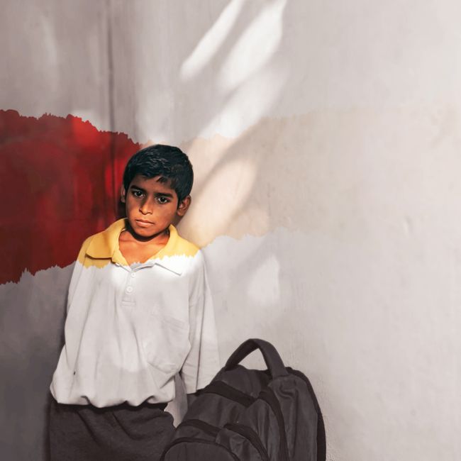 Fjordwerk Kinderrucksack 12 Rot