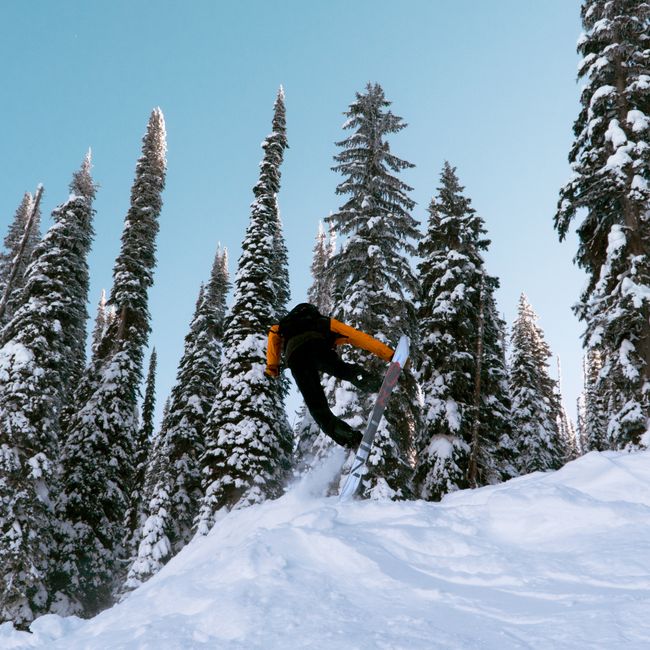Gipfelgrün Skisocke Warm